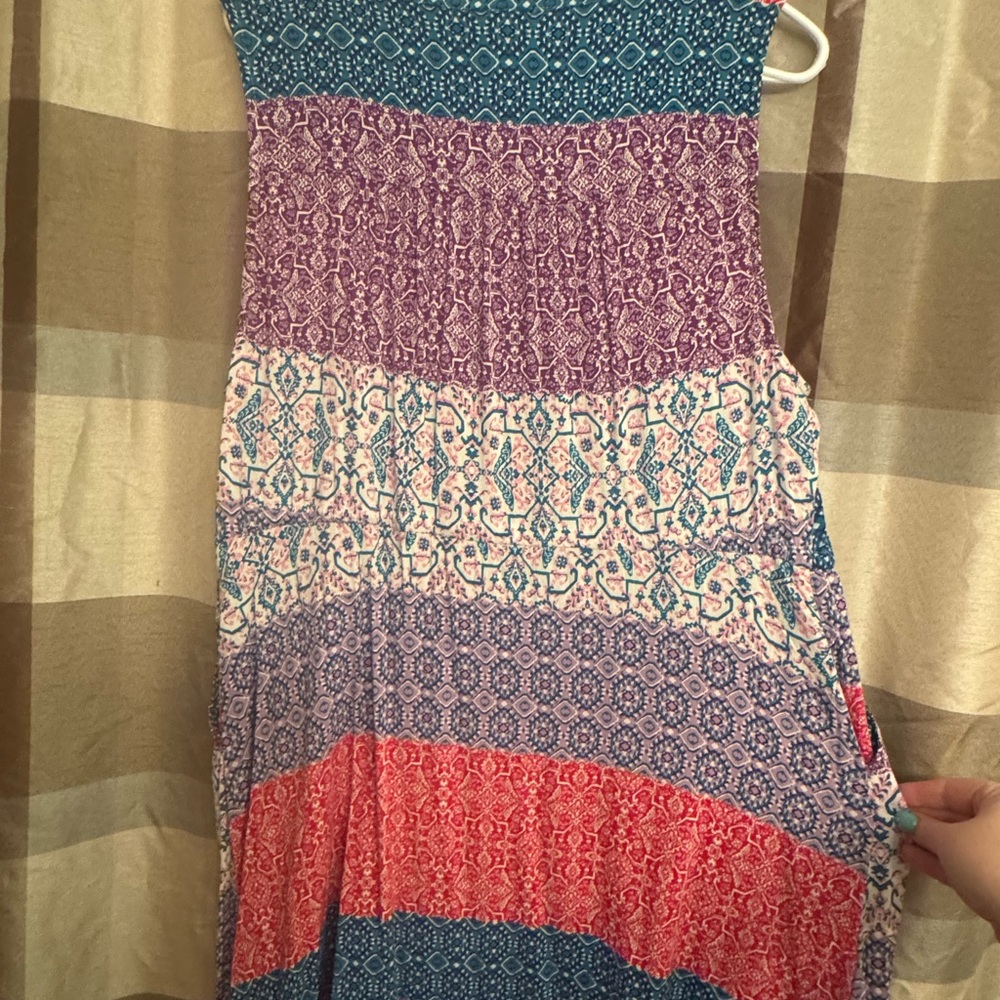 Torrid Multicolor Patterned Dress - Picture 4 of 4
